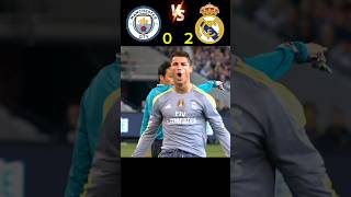 Man City 🆚 Real Madrid 2415 cr7 🔥🐐 siuuuuu football youtube shorts [upl. by Bernhard827]