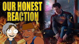 NEW SUPERMAN SUIT REVEALED REACTION AND DISCUSSION [upl. by Ardnusal]