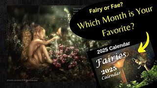 Fairy Calendar 2025 Fairies Lore and Legends [upl. by Nylleoj]