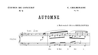 Chaminade  Etude Op 35 No 2 Takashi Sato [upl. by Aket]