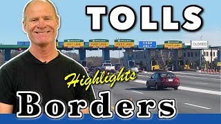 Highlights  Stepbystep How to Cross Border and Use Toll Roads [upl. by Spears848]