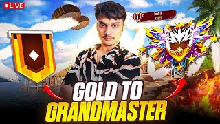 🔴Live Dominating Top 1 Grandmaster V Badge Lobby🗿😤Serious Grandmaster Pushing😡Garena Free Fire [upl. by Orat612]