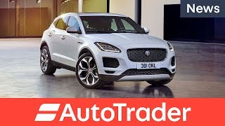 All new Jaguar EPace SUV first look [upl. by Aerbas472]