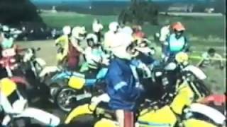 GrandPrix motocross 1985 at Borgloon Belgium Mudfest [upl. by Eirac]