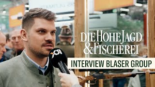 Interview mit Dominic Waldner von Blaser Group  Hohe Jagd amp Fischerei 2024 [upl. by Fi606]