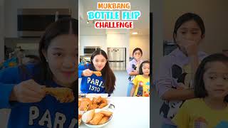 BOTTLE FLIP CHALLENGE EAT FRIED CHICKEN [upl. by Phaidra]