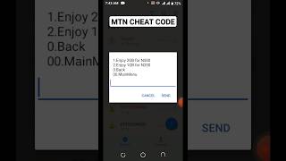 1GB for 200 MTN Cheat Code [upl. by Nymsaj]