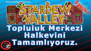 Stardew Valley Halkevi Tamamlama KilerBalık HavuzuKazan DairesiDuyuru Panosu Dikkat Spoiler [upl. by Kennith]