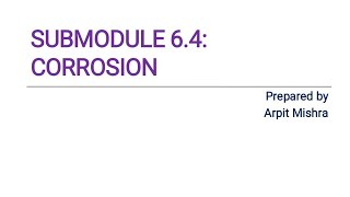 Forms of corrosionSurface corrosion Filiform corrosion Module6 submodule 64 Lec3DGCA [upl. by Esaele673]