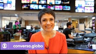 Sandra Annenberg responde a 3 perguntas dos internautas [upl. by Jasmina470]