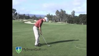 Golf instruction distance wedge shot [upl. by Mcdougall]