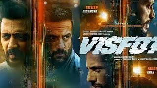 VISFOT latest movie 2024  Full movie Hindi dubbed  Ritesh deshmukh Fardeen khan 700 700 [upl. by Boru203]