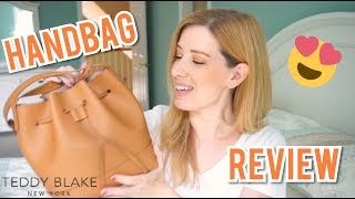 TEDDY BLAKE ELIZA VITELLO BAG  Review  Whats in My Bag [upl. by Nedrah315]