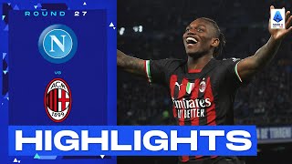 NapoliMilan 04  Leao and the Rossoneri stun league leaders Goals amp Highlights  Serie A 202223 [upl. by Lledrac]