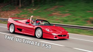 We Created The Perfect Ferrari F50 Exhaust Sound [upl. by Enidlarej259]