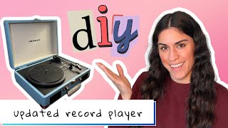 DIY  update my Crosley record player [upl. by James862]