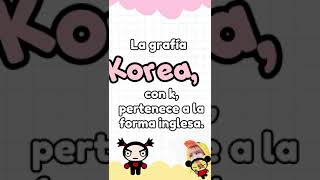 ¿Korea o Corea ortografia español léxico korea corea fypp lingtiktok [upl. by Ddal]