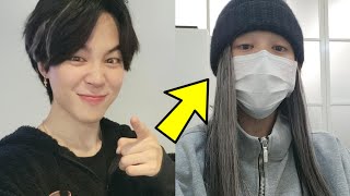 Jimin Long Hair 2021 Weverse  Jimin Hair Extension  BTS Jimin New Long Hair  Jimin Long Hair [upl. by Drofiar912]