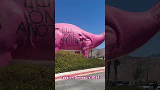 Cabazon Dinosaurs during the summer of 2024 near Palm Springs [upl. by Nebra]