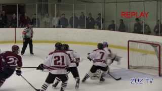 Avon Old Farms vs Tabor Academy Highlights 122013 Hockey Christmas Classic [upl. by Reube]