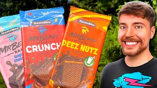 ASMR  Dégustation du Chocolat de MrBeast 🍫🤤 [upl. by Esya]