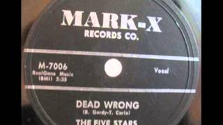 FIVE STARS Dead Wrong 1957 [upl. by Trish671]