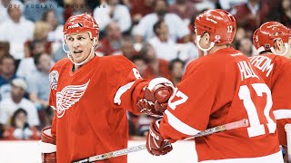 2002 Stanley Cup Final Highlights Game 3 Detroit Red Wings  Carolina Hurricanes [upl. by Oicaroh]