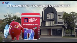 Nippon Paint Weatherbond  THE STRONGEST TOUGHEST HARDEST exterior paint [upl. by Cyler]