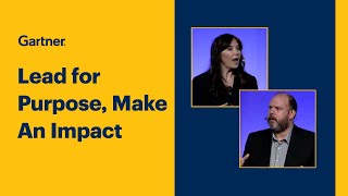 Lead for Purpose Connect With Trust Make an Impact l Gartner Data and Analytics Summit [upl. by Neenaj]