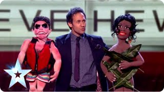 Steve Hewletts ventriloquist act with some special guests  Final 2013  Britains Got Talent 2013 [upl. by Nilya649]