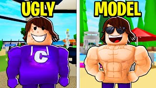 UGLY to MODEL Roblox Brookhaven RP [upl. by Shirley66]