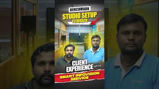 Benchmark Studio Setup Feedback Client Experience With Smart Infovision Service [upl. by Yelreveb]