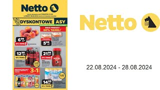 Gazetka Netto PL  22082024  28082024  Artykuły spożywcze [upl. by Alekehs]