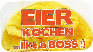 EIER KOCHEN  SO GELINGT DAS PERFEKTE EI  Kitchen Tricks [upl. by Dav]