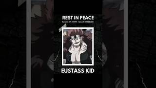 RIP EUSTASS KID onepiece shorts eustasskid [upl. by Lleznod]