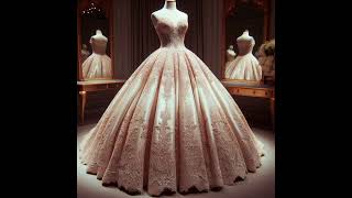 Ball gown dress for womens  New dress design 2024 [upl. by Lohrman]