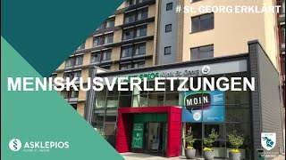 Asklepios Klinik St Georg  ST GEORG ERKLÄRT  MENISKUSVERLETZUNG [upl. by Thury450]