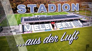 STADION VELBERT NRWs neuster Ground  Stadien aus der Luft Wuppertaler SV 2023 [upl. by Batholomew504]