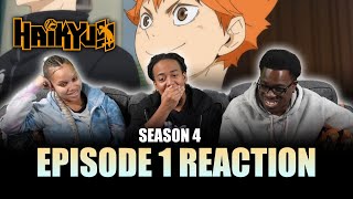 Introductions  Haikyu S4 Ep 1 Reaction [upl. by Burhans]