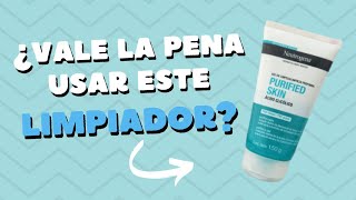 LIMPIADOR FACIAL NEUTROGENA CON ÁCIDO GLICÓLICO  ¿Cómo usarlo para sacarle el mayor beneficio [upl. by Uokes]