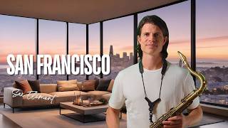 San Francisco  Scott McKenzie cover Sax Element [upl. by Ydac177]