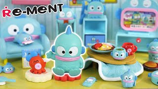 Sanrio Hangyodon Room ReMeNT Blind Box Unboxing FULL SET [upl. by Cleodel]