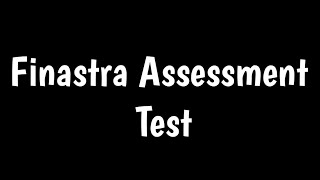 Finastra Assessment Test  Finastra CCAT Test [upl. by Howard]