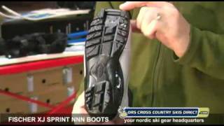 Fischer XJ Sprint NNN Kids Nordic Ski Boots Review Video by ORS Cross Country Skis Direct [upl. by Ettelorahc]