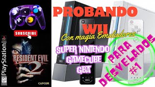 Probando Wii con Magia para desvelados XD supernintendo nintendogamecube wii gba gameplay [upl. by Aliekat]