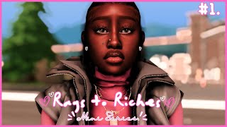 The Sims 4  💰Rags to Riches💰 👑Princess Selling Dishes🍽️ 💕Mini Series💕 Welcome home 1 [upl. by Slotnick687]