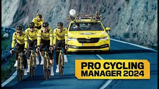 pro cycling manager 2024  pro cyclist CDN  GRIMPEUR  épisode 13 [upl. by Nnaycnan]