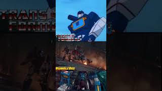 G1 Ravage Eject vs Bumblebee Movie transformers toy edit optimusprime soundwave cassette [upl. by Nomla]