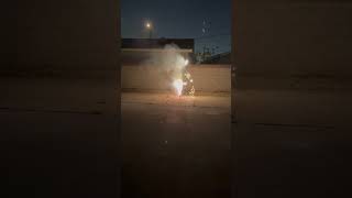 Lighting a Fountain Sparkler on 4th of July [upl. by Roldan]