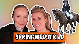 BRITT EN ESRA SPRINGEN  Brabantse Kampioenschappen  PaardenpraatTV [upl. by Dloreg]